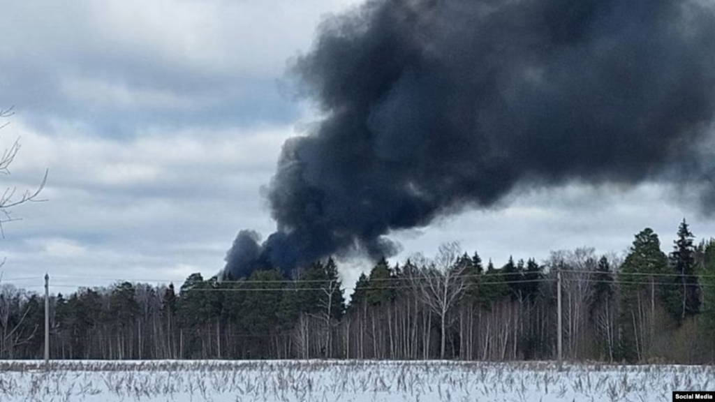 Tragedy Strikes as Russian Military Cargo Plane Crashes in Ivanovo Region