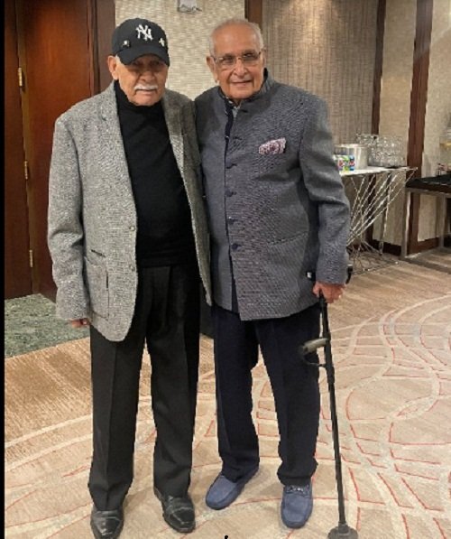 ninety years old best friends from Pakistan and india reunited in USA decades after partition