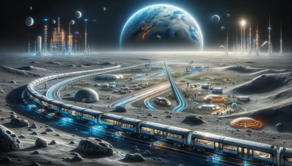 NASA plans to build a railway on the moon to support future human settlements