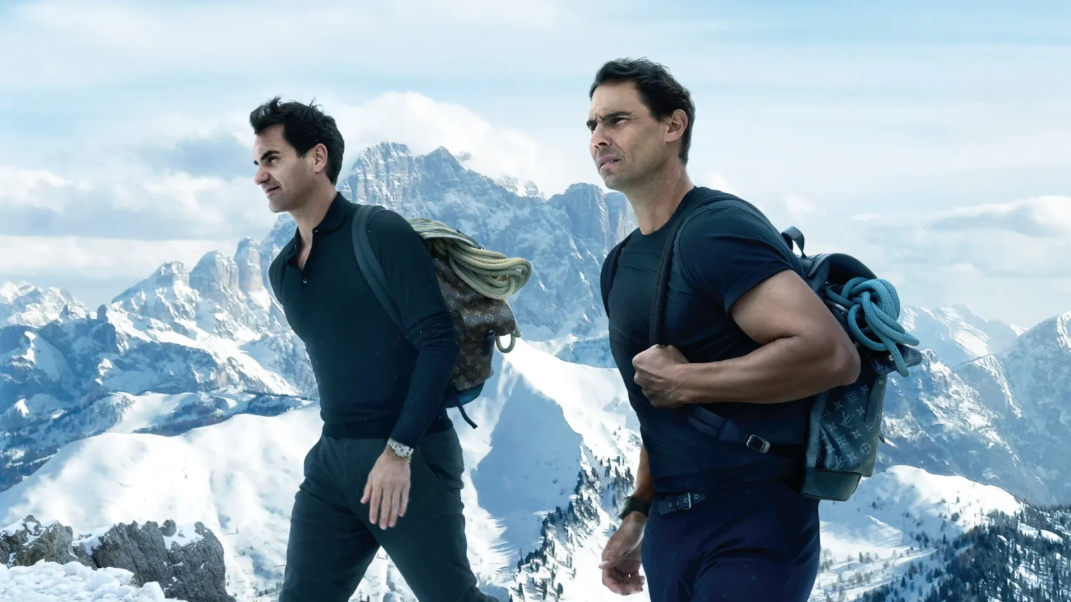 Roger Federer and Rafael Nadal Join Forces in Louis Vuitton’s Core Values Campaign