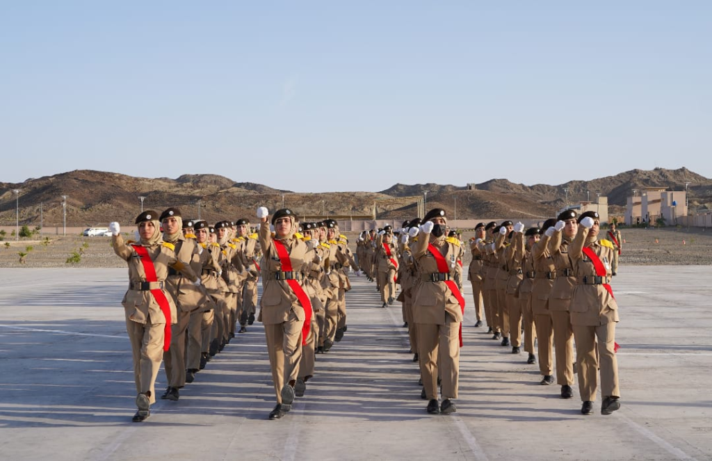 First Passing Out Parade Held at Sheikha Fatima Bint Mubarak Girls Cadet College Turbat, Balochistan