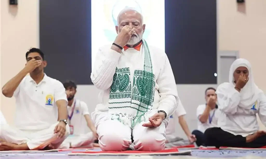Modi headlines Yoga Day celebration in Jammu and Kashmir