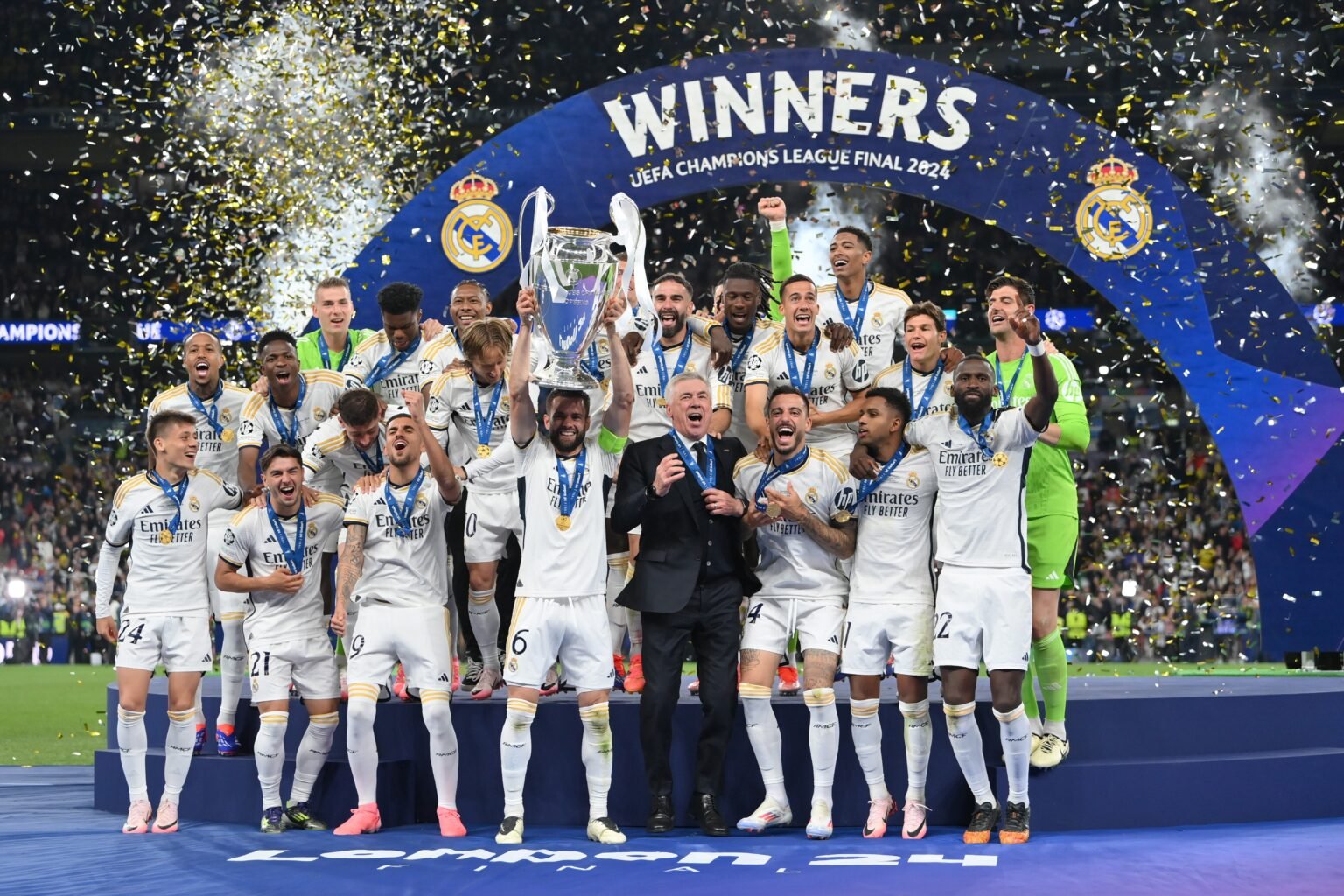 Real Madrid Clinches 15th European Title, Reigns as Kings of Europe