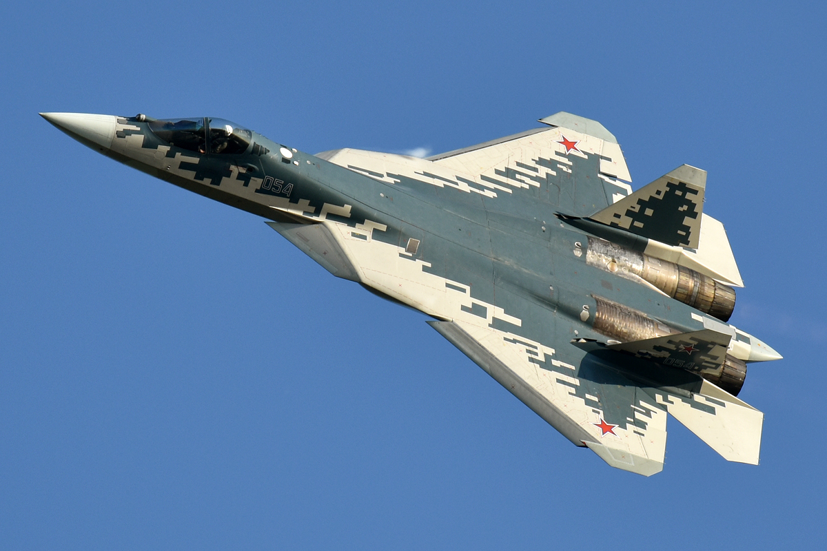 Ukraine carried out the first-ever attack on Russian Su-57 stealth ...
