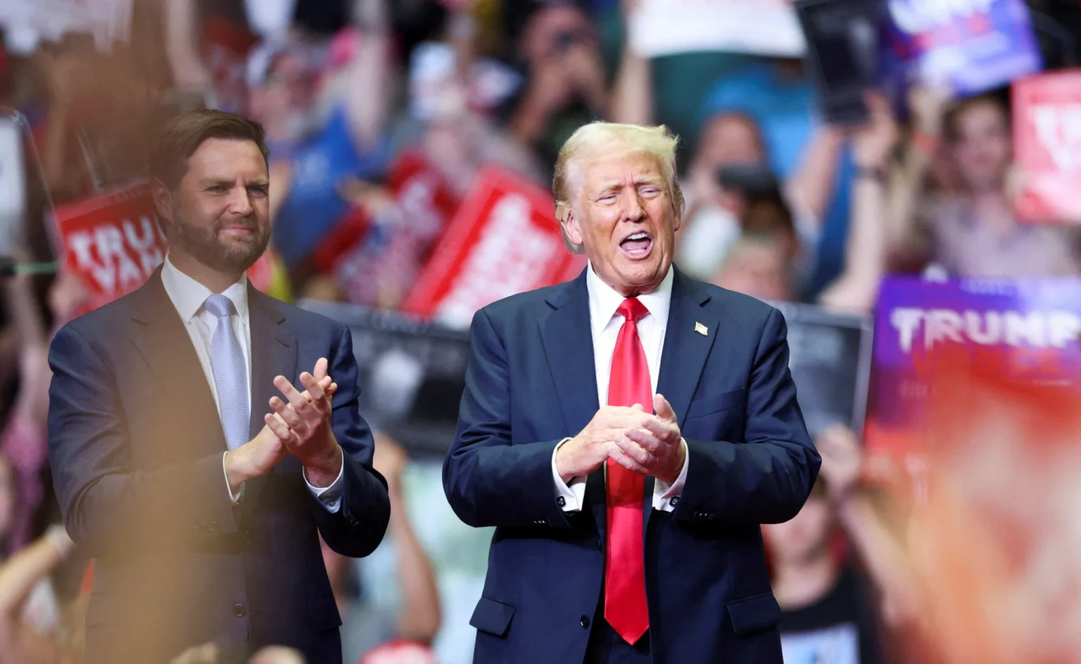 Trump Mocks Democrats and Pelosi in First Rally Since Assassination Attempt