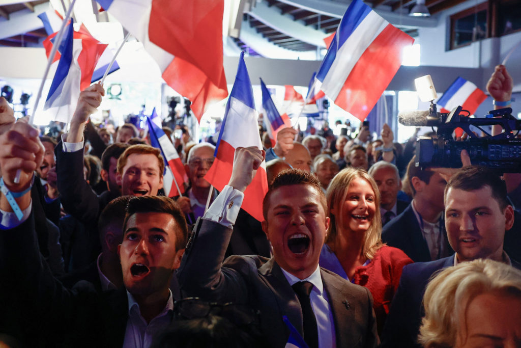 France's farright National Rally wins the first round of crucial