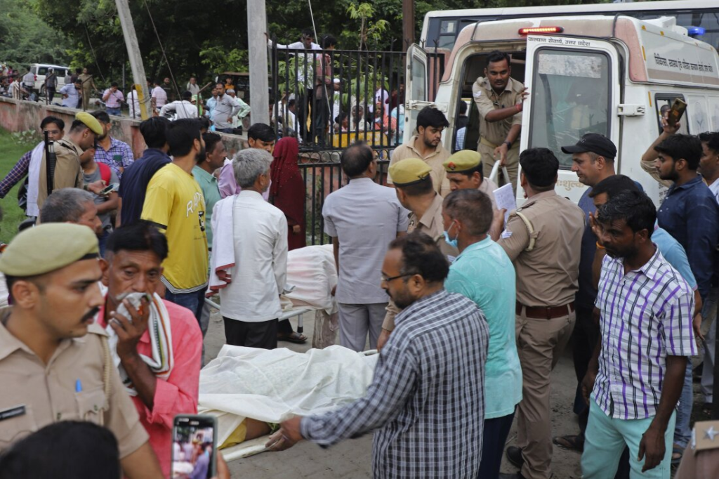 Deadly Stampede at Hindu Religious Gathering in Northern India Claims 116 Lives