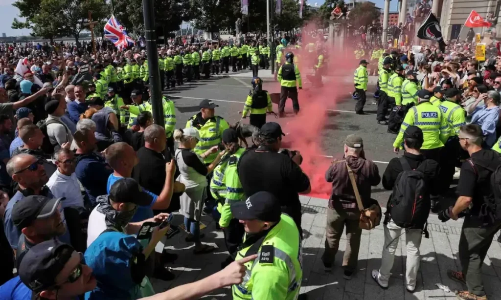 Rioting Erupts Across British Cities After Child Murders