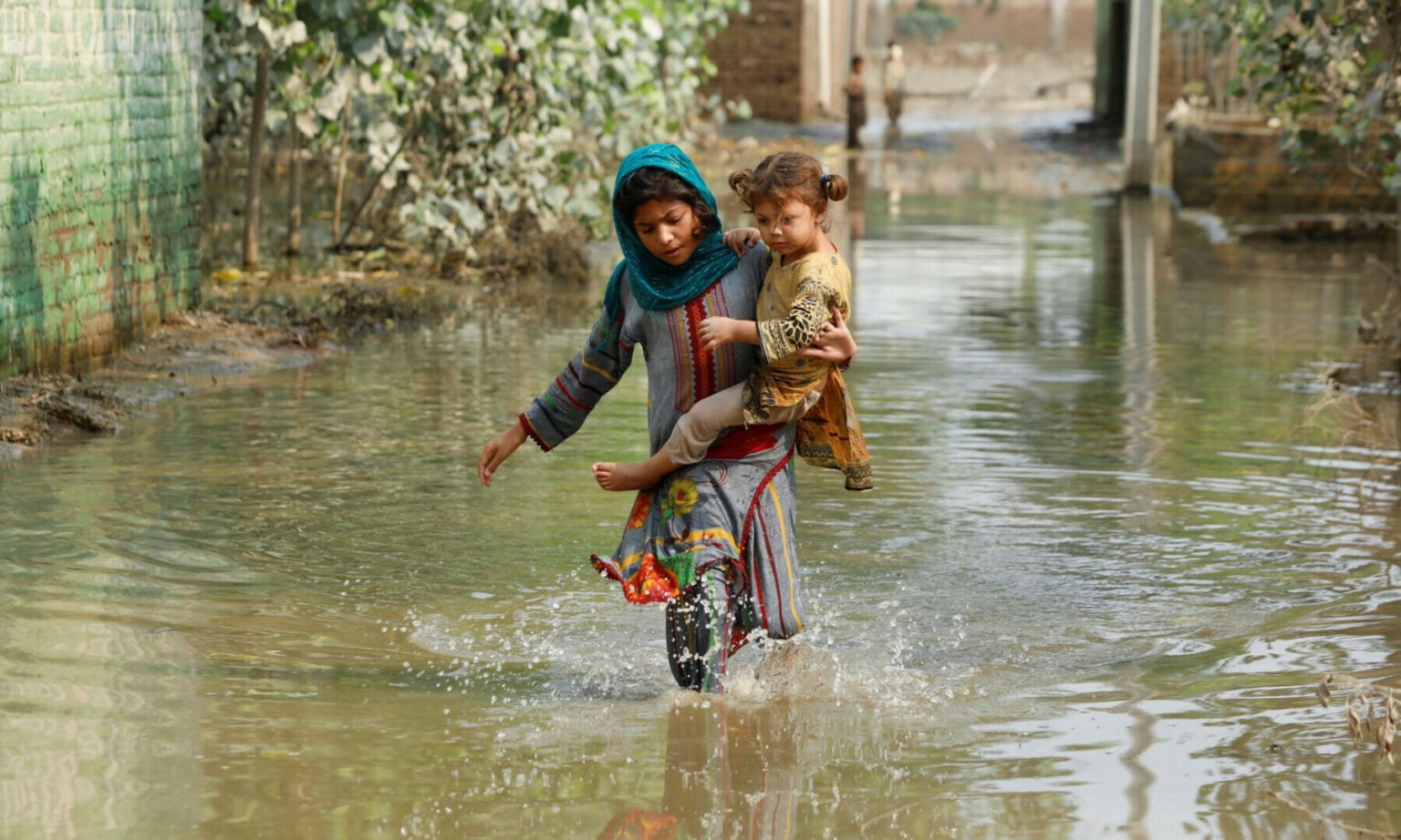 Mohandri Bazaar severely impacted by floods