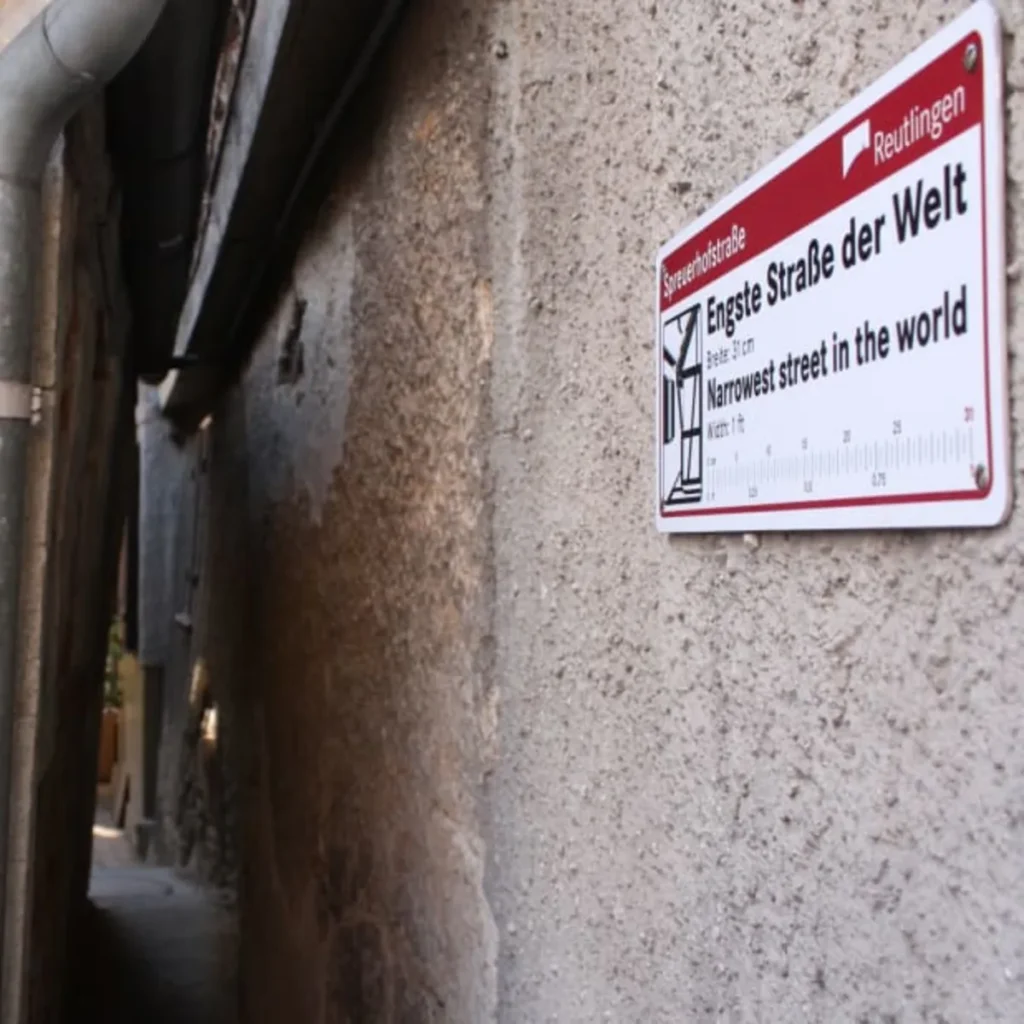 World’s Narrowest Street in Germany: A Fascinating Squeeze