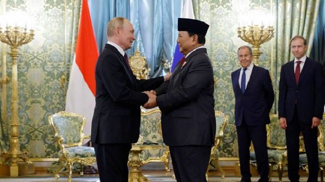 Indonesia’s President-elect Prabowo Subianto seeks close ties with Russia, calling it a “great friend”
