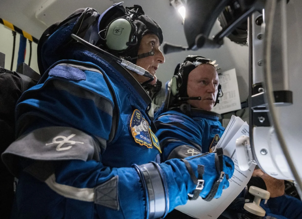 Essential Supplies Delivered to NASA Astronauts Stranded on ISS