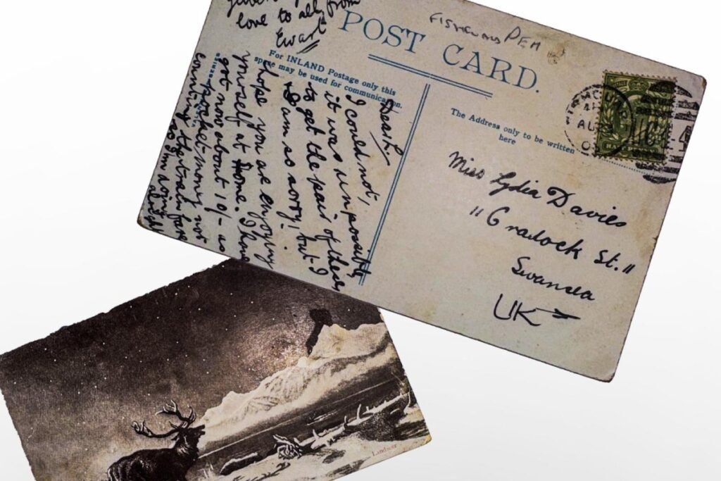Historic Postcard Delivers After 121 Years: Journey from Past to Present in Wales
