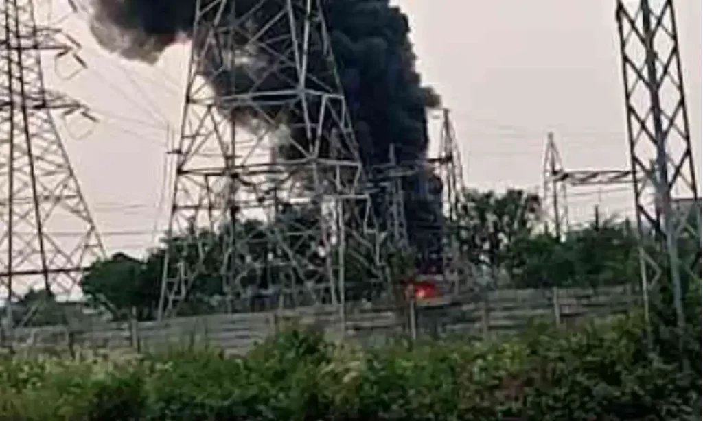 Fire Erupts at Tarbela Ghazi Grid Station