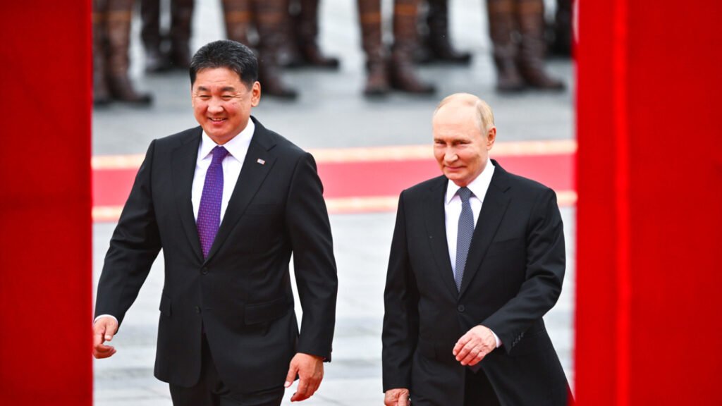 Putin invites Mongolian President to attend the upcoming BRICS summit in Russia in October