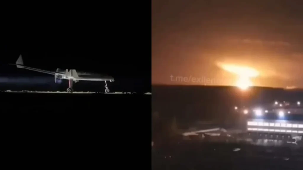 Ukraine Launches Drone Attack on Major Russian Explosive Plant