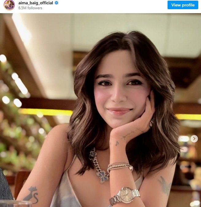 Is singer Aima Baig in love and getting married? Aima Baig Instagram deactivation
