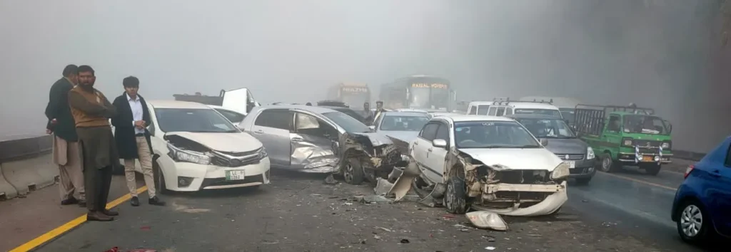 Five Killed in Fog-Related Accident Near Gharo