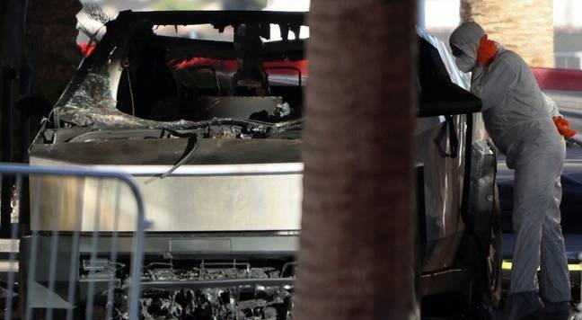 US soldier shot himself in the head after Tesla Cybertruck attack on New Year outside Trump’s hotel