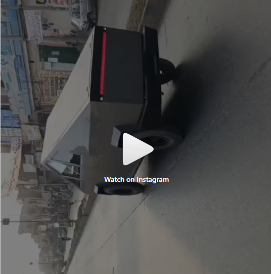 Pakistani engineer’s replica of Tesla Cybertruck goes viral on social media