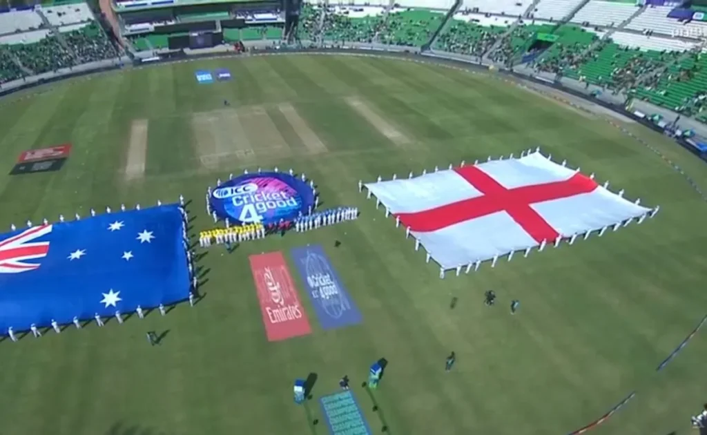 PCB Demands ICC Explanation After India’s Anthem Mistakenly Played at Aus-Eng Match