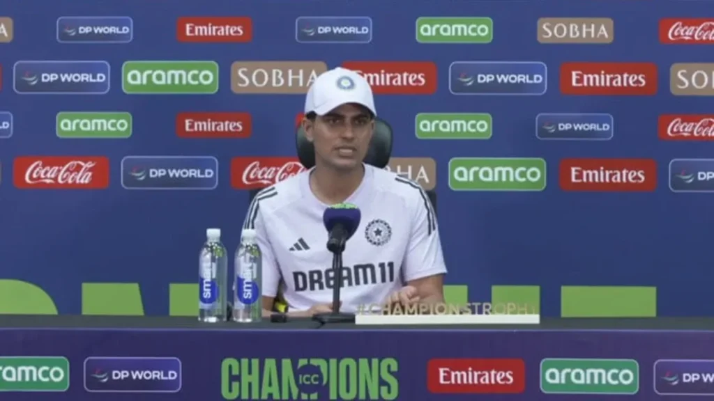 Shubman Gill Views India-Pakistan Clash as Just Another Game in Champions Trophy