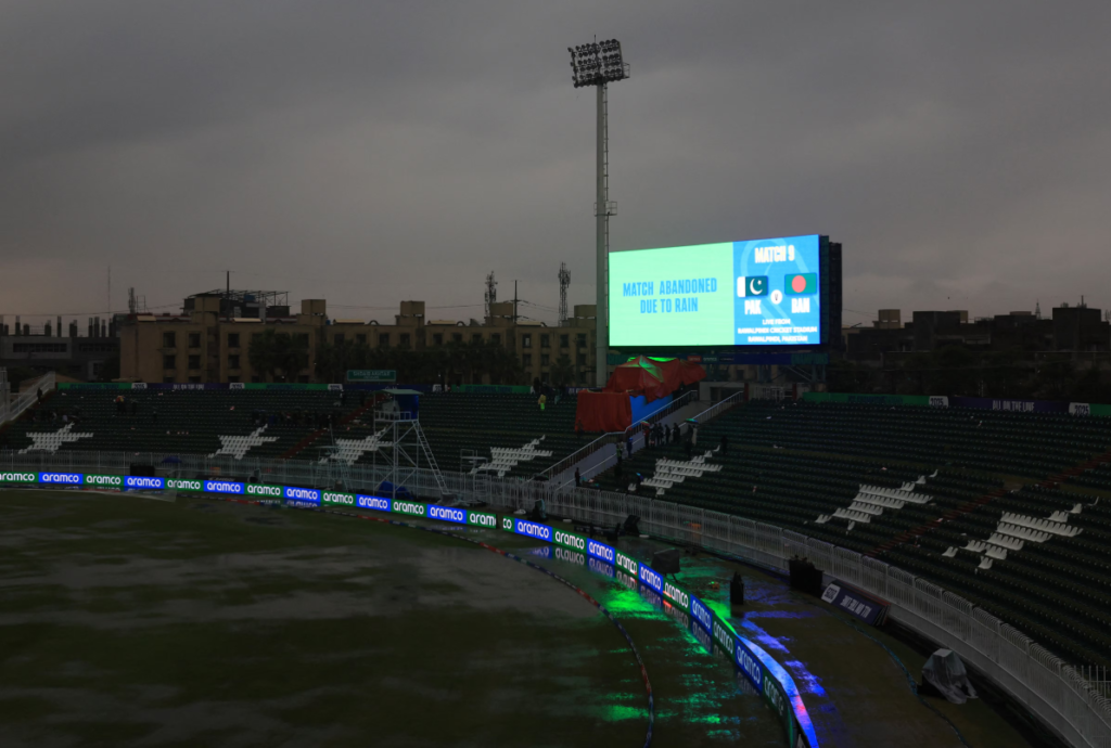 Pakistan exist home Champions Trophy without win after Rawalpindi washout