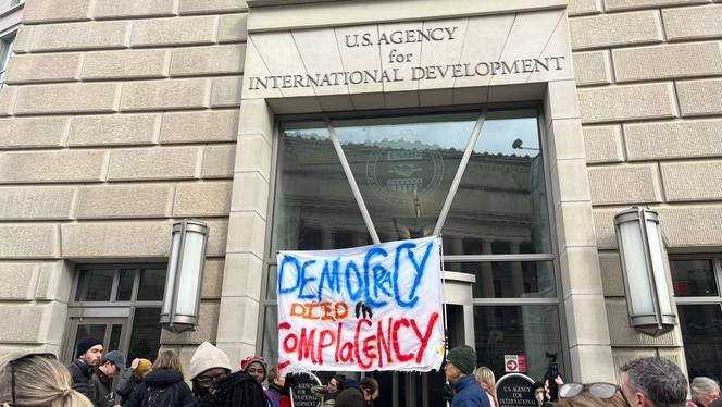 USAID in Crisis as Employees Protest Trump-Musk Shutdown Plan
