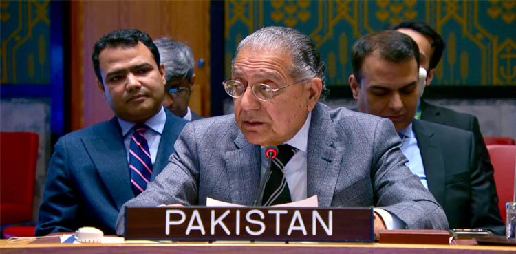 Pakistan Urges UNSC to Advocate for Indefinite Gaza Ceasefire, End Israeli Attacks