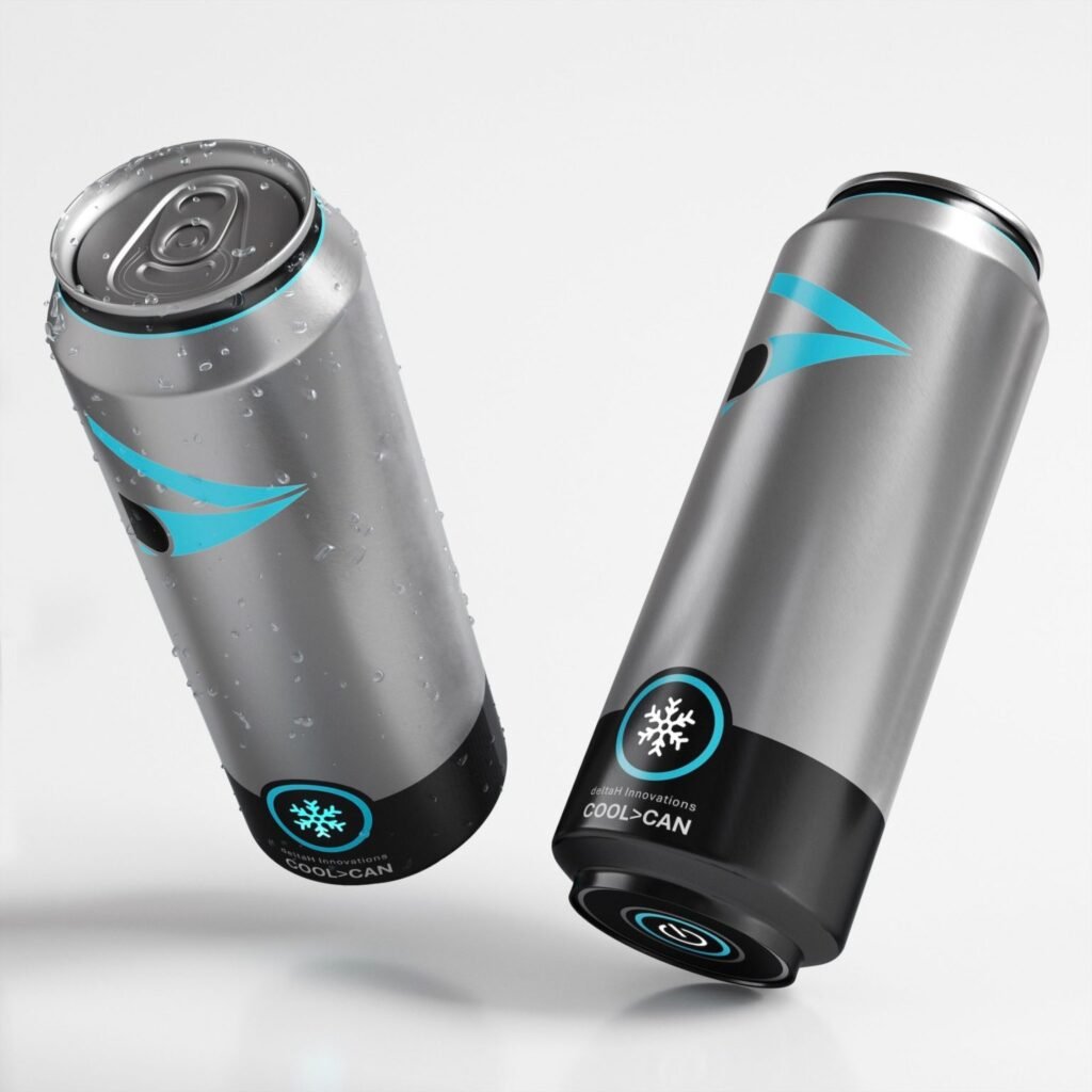 Revolutionary Self-Cooling Beverage Can Could Replace Refrigerators