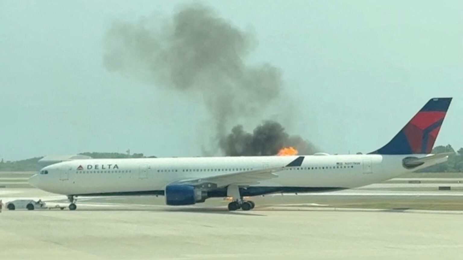 Delta Flight Evacuated After Engine Catches Fire at Orlando Airport