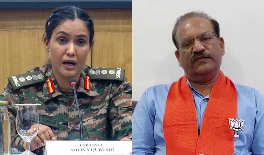 Congress Protests Against BJP Minister Vijay Shah Over Remarks Targeting Muslim Army Officer