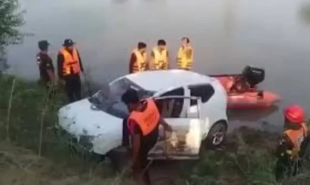 Three Killed as Car Plunges into Canal in Lahore’s Johar Town