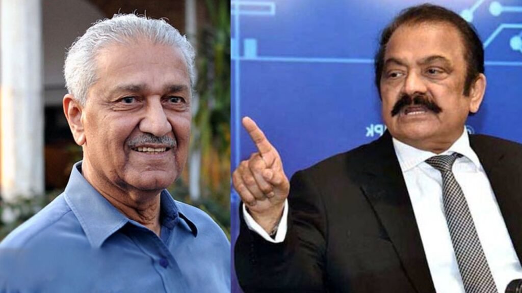 Rana Sanaullah Says Dr Abdul Qadeer Khan Not a ‘Hero’, Credits Nawaz Sharif for Nuclear Tests
