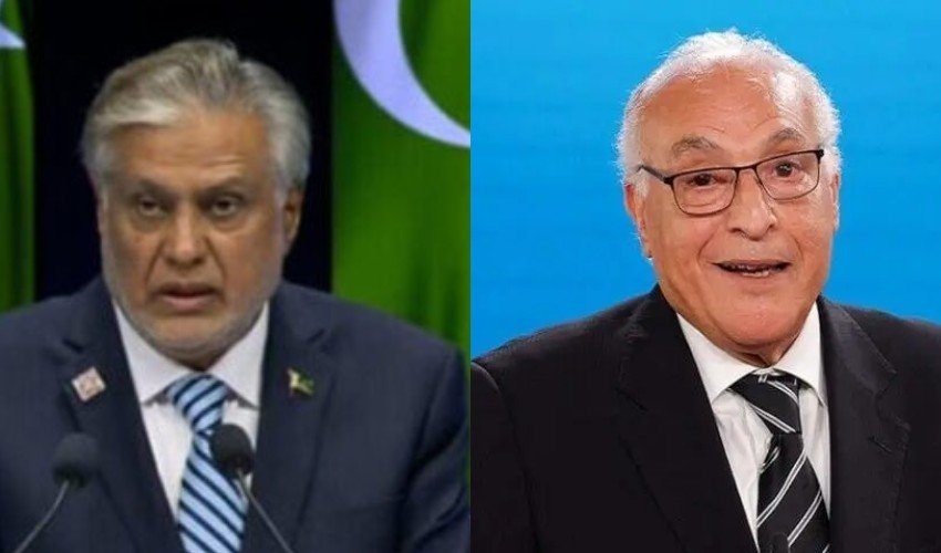 Dar Briefs Algerian FM on India’s Unilateral Actions Against Pakistan