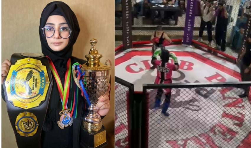 Rabia Noor Wins International Kickboxing Debut in Baku