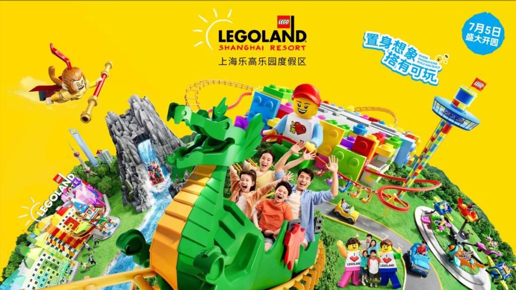 Shanghai Set to Host the World’s Largest Legoland as Theme Park Opens on July 5
