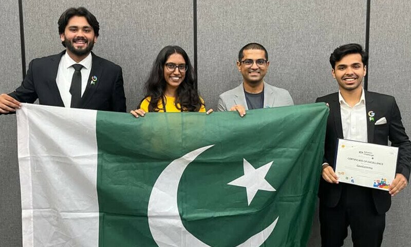 IST Students Win APAC Award for GeoGemma, an AI Tool Transforming Satellite Data Analysis