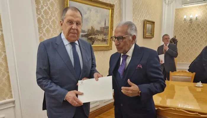 Russia Expresses Interest in Enhancing Ties with Pakistan Under SCO Framework, Lavrov tells SAPM Fatemi