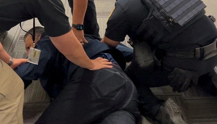 Senator Alex Padilla Handcuffed During Immigration Press Conference, Prompting Bipartisan Outcry