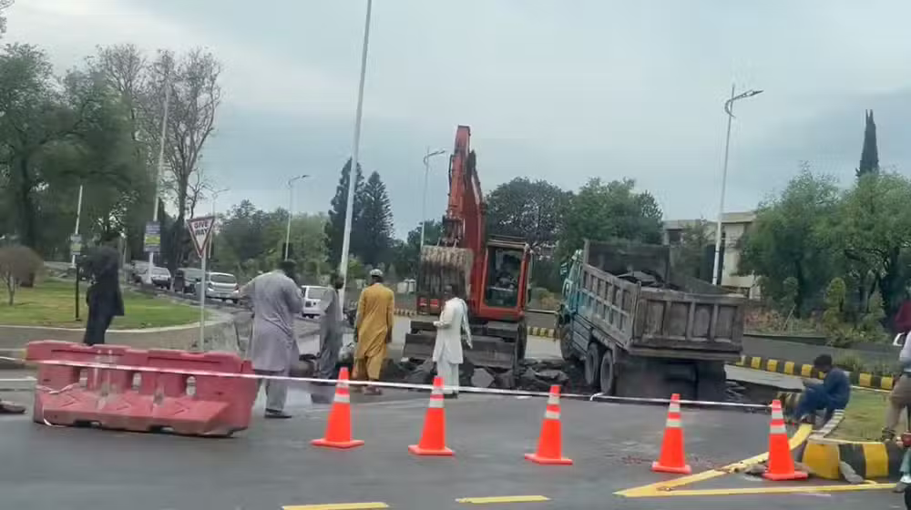 Serena Underpass Collapses After First Monsoon Rain, Sparks Outrage Over CDA’s Infrastructure Quality
