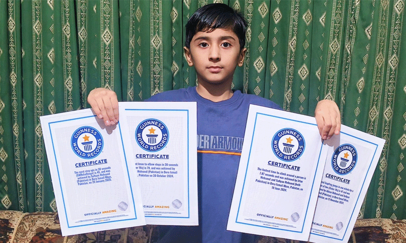 Another Pakistani Makes History in Guinness World Records