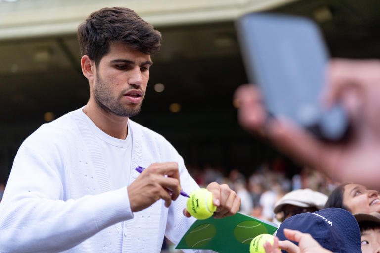 Wimbledon Charge Continues: Alcaraz Sinks Fritz, One Win from Title
