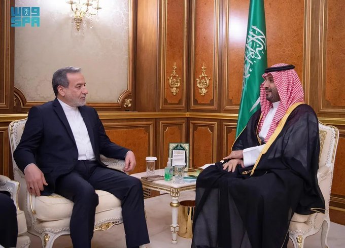 Iranian FM Araghchi holds first crucial meeting with Saudi Crown Prince after war