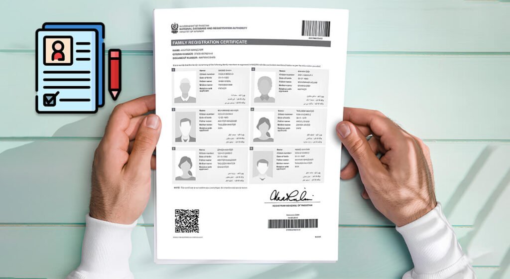NADRA Revises Family Registration Certificate Fee for July 2025