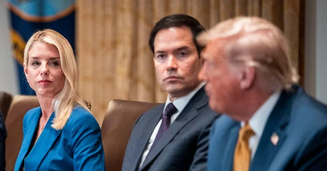 Attorney General Pam Bondi Told Trump His Name Appeared in Epstein Files Trump name in Epstein files