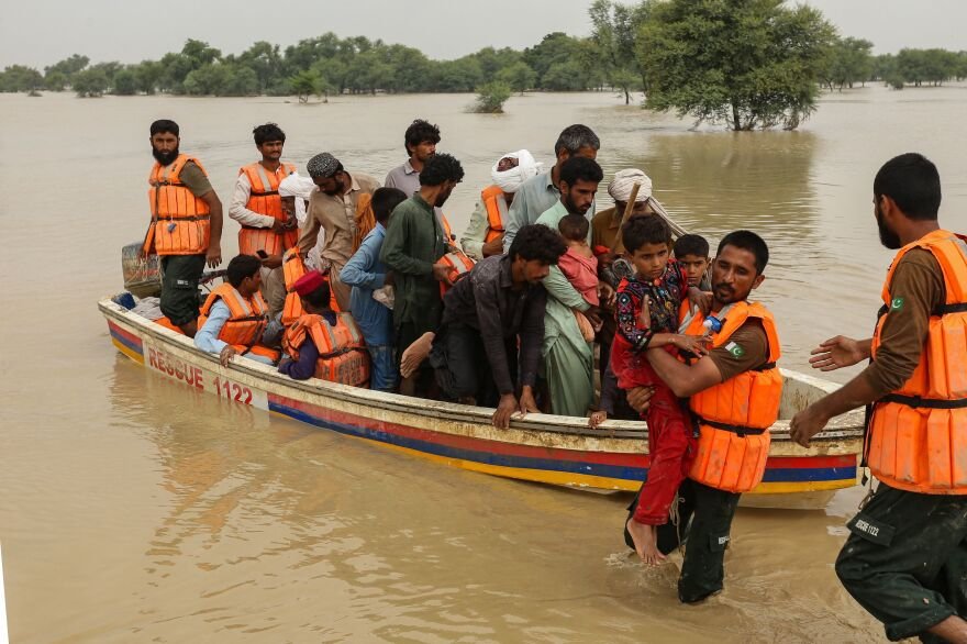 Holiday declared today amid heavy rains and widespread flooding Rains and widespread flooding in Punjab