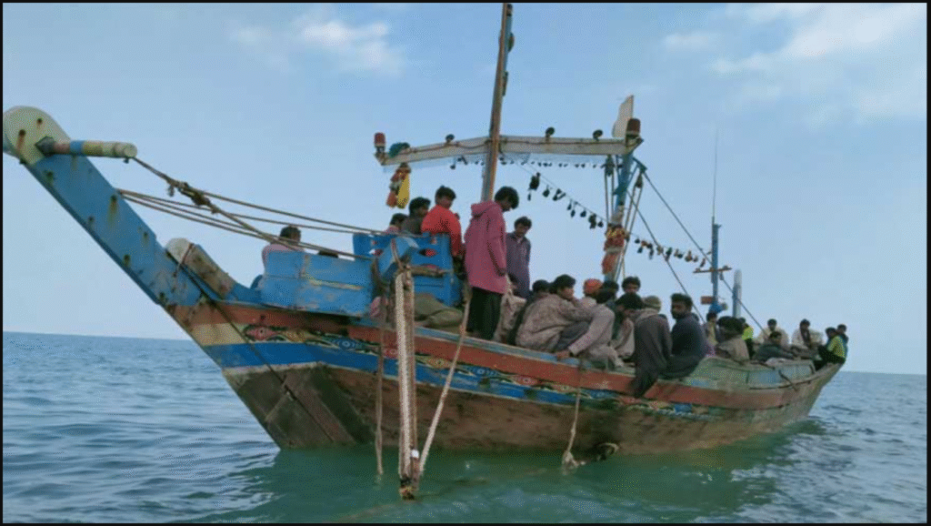 Gwadar Boat Tragedy: Four More Fishermen’s Bodies Recovered, Search for Final Victim Continues Gwadar boat capsize