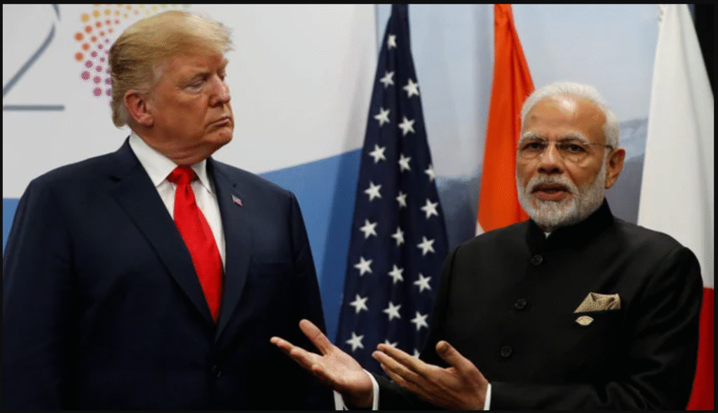 Trump Announces 25% Tariff on Indian Goods, Cites Trade Barriers and Russia Ties 25% US tariff on Indian imports