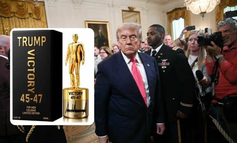 Trump Launches ‘Victory 45-47’ Perfume Line: Price, Scents, and Reactions